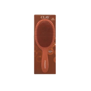Framar Detangle Brush- Neutrals Terra Clay